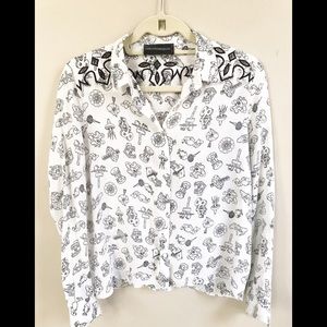 Zadig and Voltaire 100% silk blouse size S